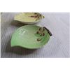 Image 5 : Carltonware Yellow Small Leaf Dish and Deep Leaf Dish, Carltonware Green Small Leaf Dish and Mustard