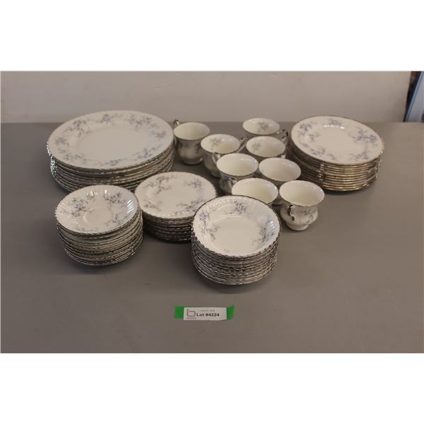 51-Piece Paragon Bride's Choice Dish Set - Fruit Dishes, Bread & Butter, Dinner, and Mugs