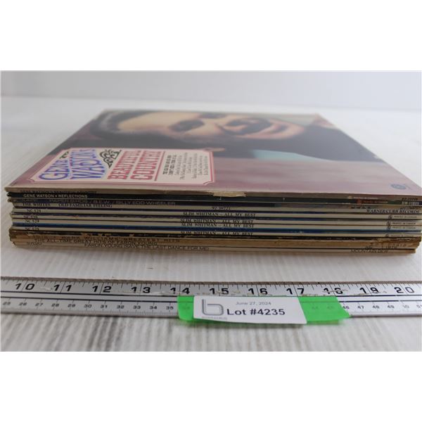 (12) Records - Slim Whitman, Faron Young