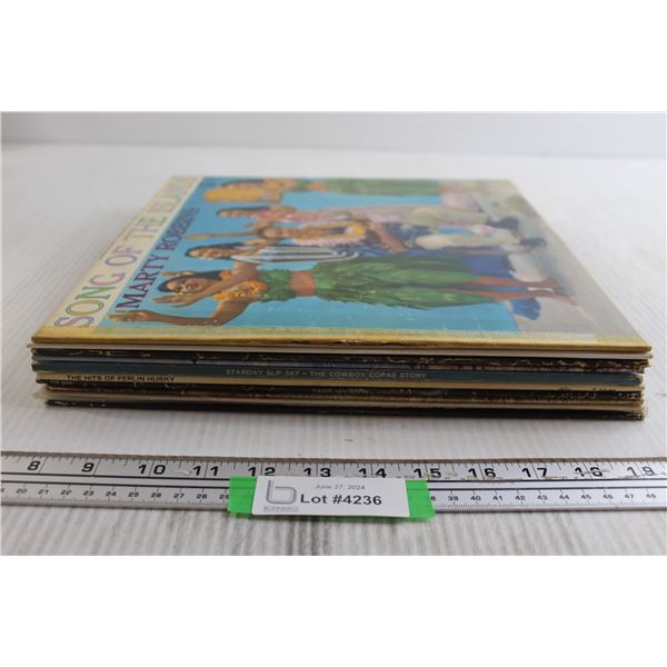 (10) Records - David Houston, Marty Robbins