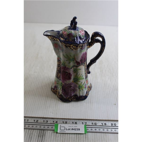 Royal Nippon Cocoa Pot - Small Chip, Some Touch Ups