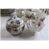 Image 6 : 21-Piece Purple Floral Nippon-esque Tea Set