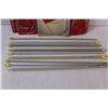 Image 2 : (13) Lot of Knitting Needles: Misc. Sizes & Lengths