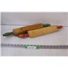 Image 1 : (2) Vintage Wooden Rolling Pins