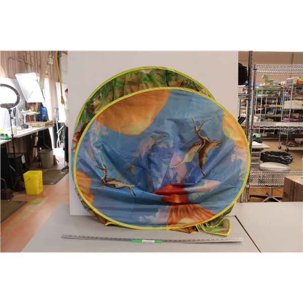 Kids Small Dinosaur Tent - Stained No Pole