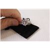 Image 2 : "Million Karat" Diamond Ring Novelty Key Chain & Velvet Pouch