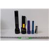 Image 1 : (5) Flashlights: Large Mag-Light Not Working; Other 4 All Working