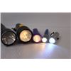 Image 3 : (5) Flashlights: Large Mag-Light Not Working; Other 4 All Working