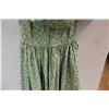 Image 3 : Ladies Floral Dress With Bonnet: Size 10