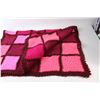 Image 2 : Crocheted Blanket - 39" x 30"