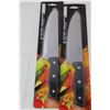 Image 2 : (2) Gourmet Chef Knives, Knife & Cutting Board Set