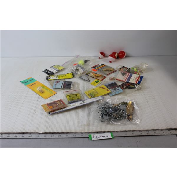 Assorted Fishing Hooks & Weights