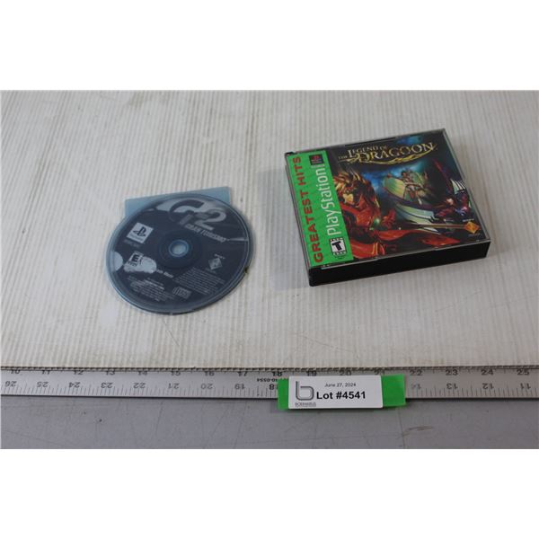 (2) PlayStation Games - Gran Turismo 2, The Legend of Dragoon