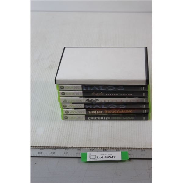 (7) Xbox 360 Games - Silent Hill Homecoming, Arkham City