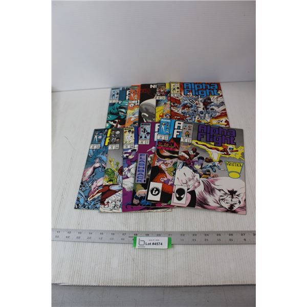 (11) Comic Books - Alpha Fight