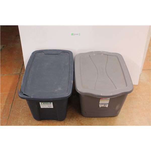 *(2) Totes - 76L, 68L