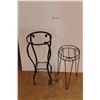 Image 1 : *(2) Metal Plant Stands - 21" H, 28" H