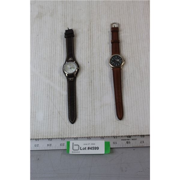 (2) Quartz Watches - Working