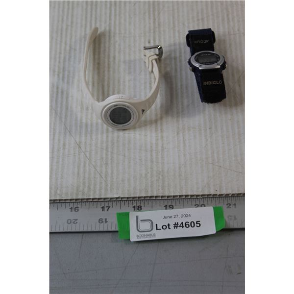 Timex Aqua & Adidas Digital Watches - Working