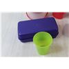 Image 5 : Misc. Tupperware, Kids Tupperware Cups and Plates