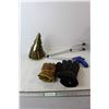Image 1 : Christmas Tree Candy Tin, Winter Gloves, Leather Gloves, Misc.
