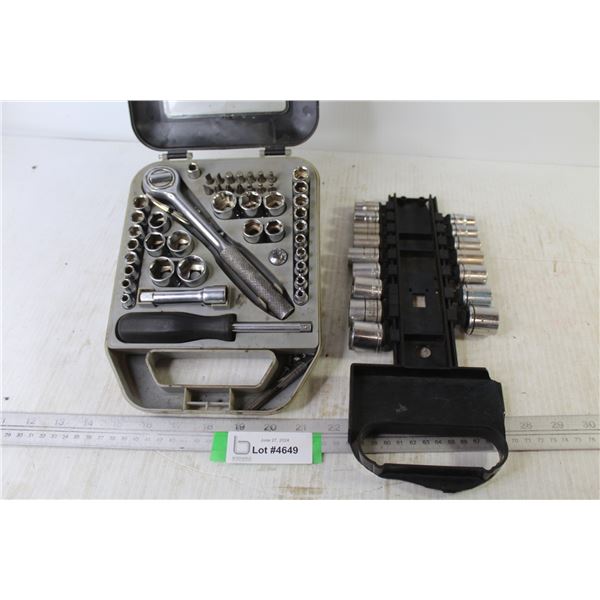 Sockets - Socket Sets w/Drivers (1/4" & 3/8" Drive Metric & SAE)