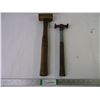 Image 1 : Rustic Mallet and Vintage Auto Body Hammer