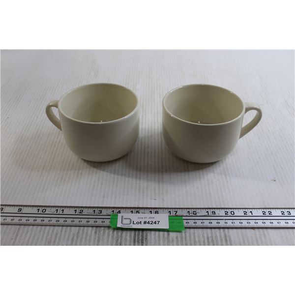 (2) Big Coffee Mugs