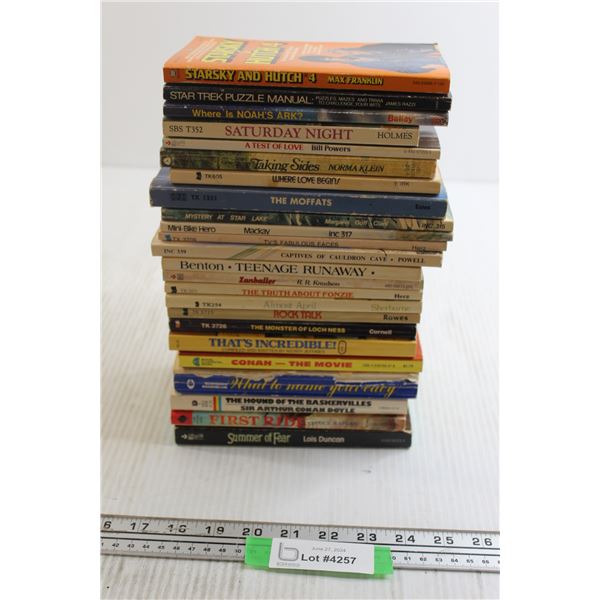 (24) Assorted Books - Saturday Night, A Test of Love