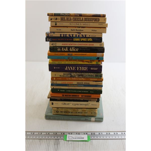 (24) Assorted Books - Love Story, The Black Pearl