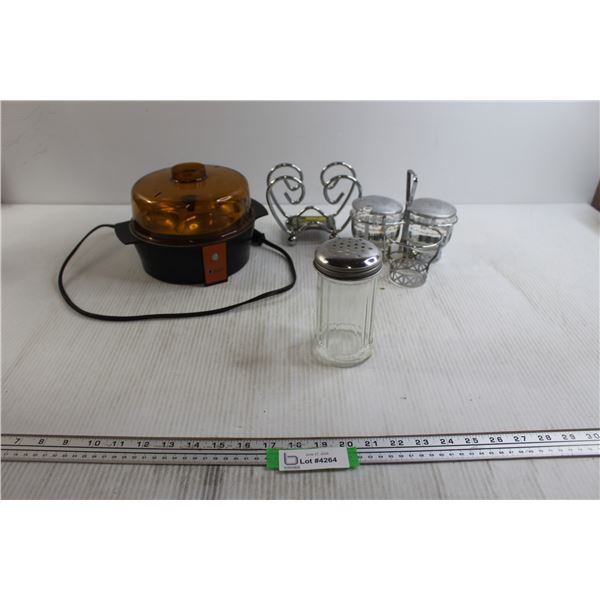 Condiment Holder, Parmesan Shaker, Misc.