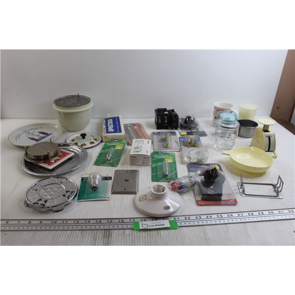 Assorted Decorative Plates, Bowler's Mug, Misc.