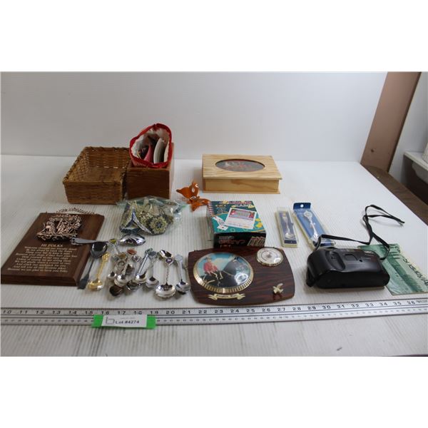 Canon Snappy AF Camera - Untested, Banana Clips, Misc.