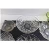 Image 3 : Assorted Glass Items, (2) Doilies, Misc.