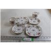 Image 1 : Royal Albert Petit Point China Teacups and Saucers