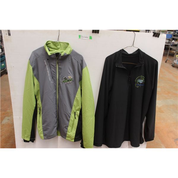 *(2) Curling Jackets - Size XL, Other Size Unknown
