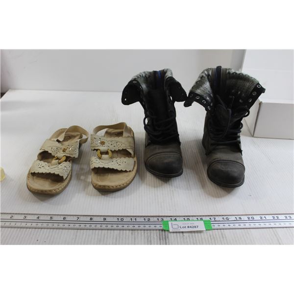 Sandals and Boots - Sizes Unknown