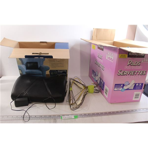 Massaging Cushion - Works, Box of Hangers