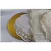 Image 2 : Assorted Doilies and Fabric