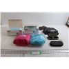 Image 1 : (2) Boxes of Masks, (2) Sunglasses Cases, Misc.