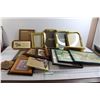 Image 1 : Assorted Picture Frames and Prints - As Is, Largest Print Measures 12" x 15"