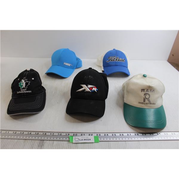 (5) Hats - Titleist, Golf Saskatchewan