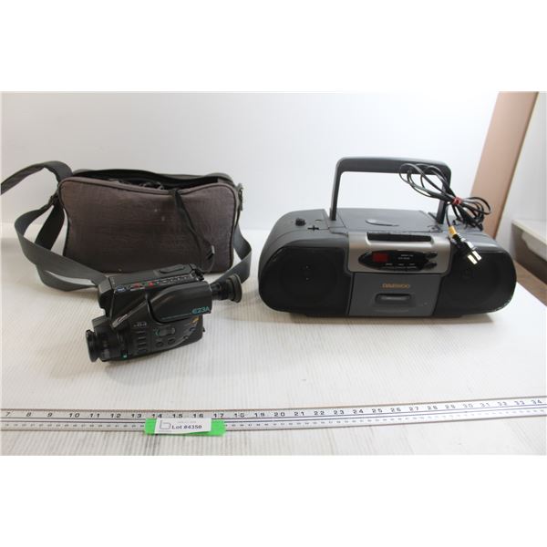 Radio - Consignor Says Only Radio Works, Hitachi Camcorder - Untested