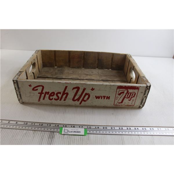 Wood 7-Up Crate