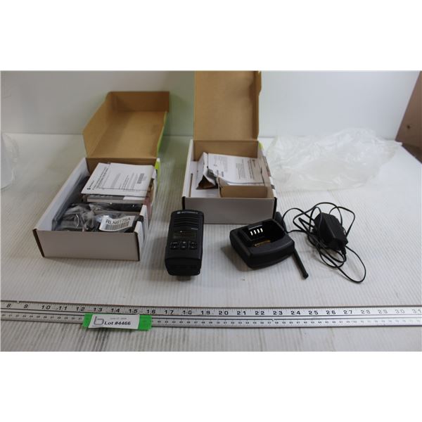 (2) Motorola RDU1463d Radios - Consignor Says Looks Unused
