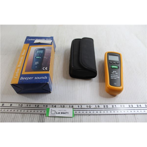 Carbon Monoxide Meter - Untested