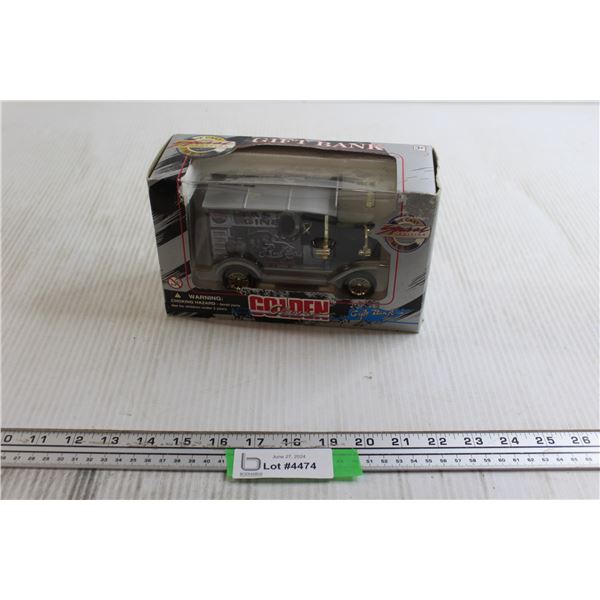 Golden Classic Die Cast Gift Bank