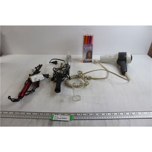 Hair Styling Essentials - As Is, Glass Cup