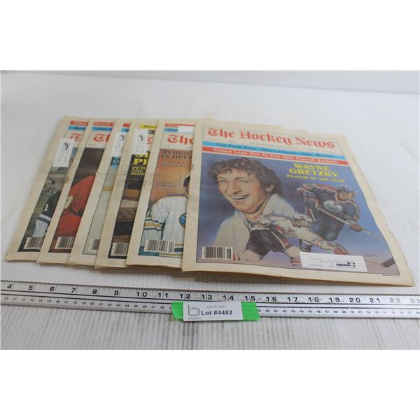 (6) Issues of The Hockey News