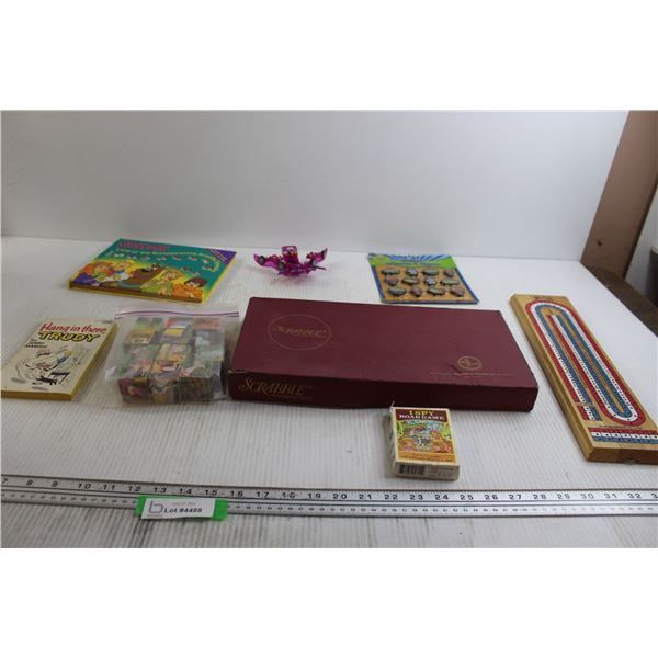 Assorted Games - As Is, Scooby Doo Book, Misc.